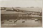 Jetty with naval ships off, 1920 | Margate History